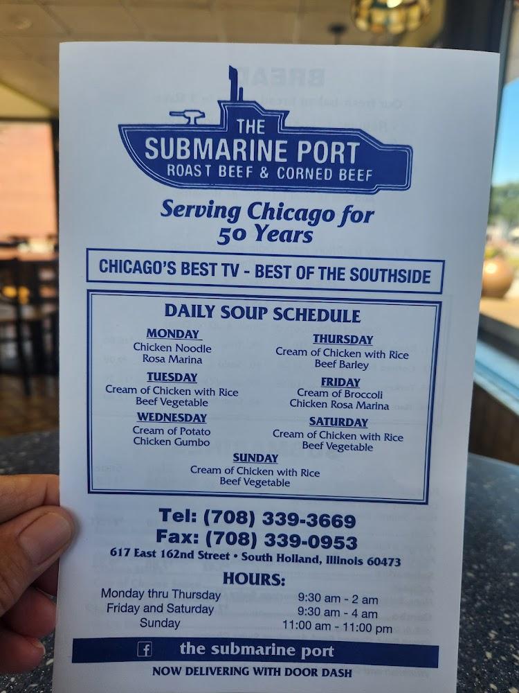 Submarine Port Menu image 1